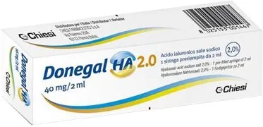 Siringa Intra-articolare Donegal Ha 2.0 Acido Ialuronico 40 Mg 2 Ml