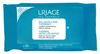 Uriage Eau Micellare Per Pelli Normali/secche 25 Salviette