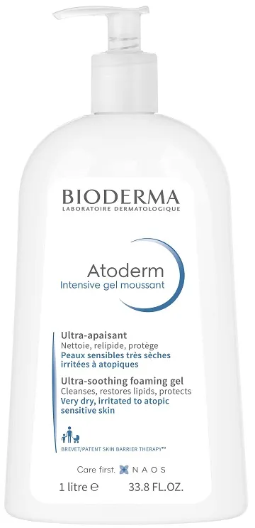 Atoderm Intensive Gel Moussant 1 Litro