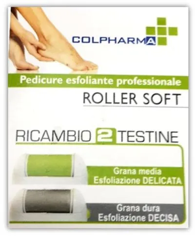 Roller Soft Esfoliante Professionale Per Pedicure