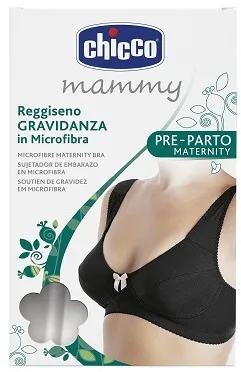 CHICCO MAMMY REGGISENO MICROFIBRA GRAVIDANZA NERO 3C