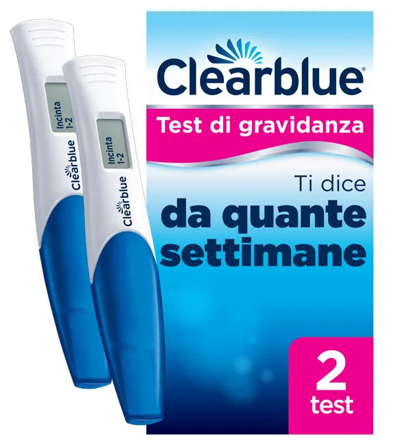 Test Di Gravidanza Clearblue Digital Conception Indicator 2 Pezzi