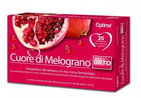 CUORE DI MELOGRANO URTO 20 COMPRESSE