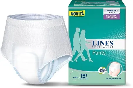 LINES SPECIALIST PANTS SUPER L A MUTANDINA 12 PEZZI FARMA