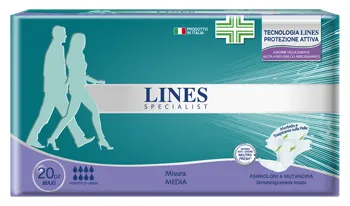 Lines Specialis Pannolone A Mutandina Maxi Media Farma 20 Pezzi