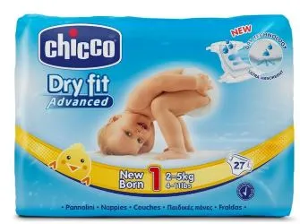 Ch Dry Fit Advance New Born 27 Pezzi