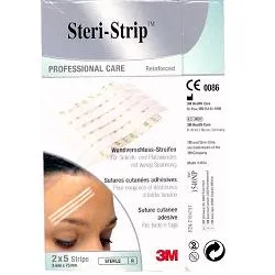 Cerotto Per Sutura Steristrip Striscia 3 X 75 Mm 10 Pezzi