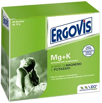 Ergovis Mg+k 20 Buste 10 G