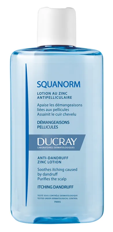 Ducray Squanorm Lozione Riequilibrante Allo Zinco Antiforfora 200 Ml