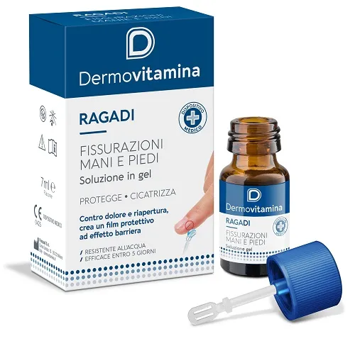 Dermovitamina Ragadi Gel Mani E Piedi 7 Ml