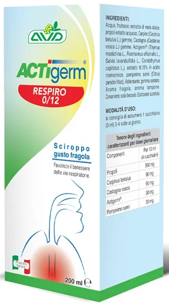 Actigerm Respiro 0-12 200 Ml