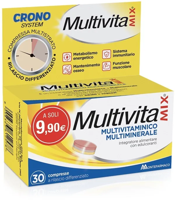 Multivitamix Crono 30 Compresse