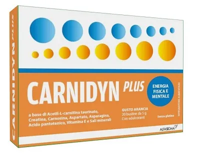 Carnidyn Plus 20 Bustine Da 5 G Gusto Arancia