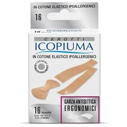 CEROTTO ICOPIUMA ELASTICO ERGONOMICO 16 PEZZI