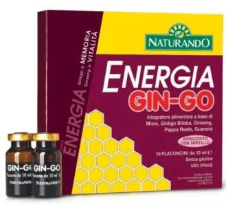 ENERGIA GIN-GO 10 FLACONCINI DA 10 ML