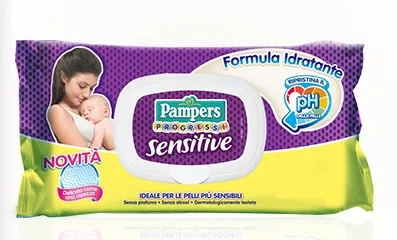 PAMPERS PROGR SENS MIDI 56PZ