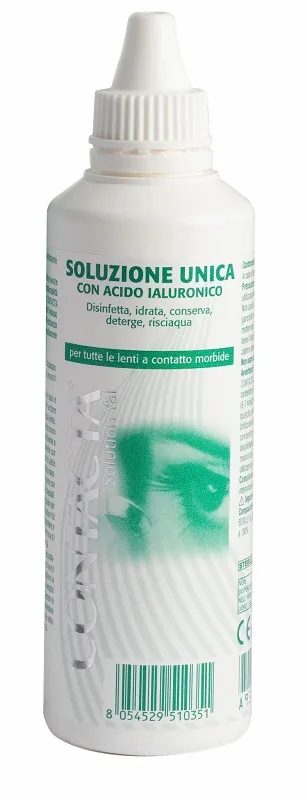 Soluzione Oculare Con Acido Ialuronico Contacta 100ml Marchio Ce