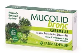 MUCOLID BRONC 24 CARAMELLE