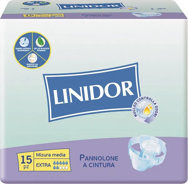 Pannolone Linidor Perfect Care Extra A Cintura Mm 15 Pezzi