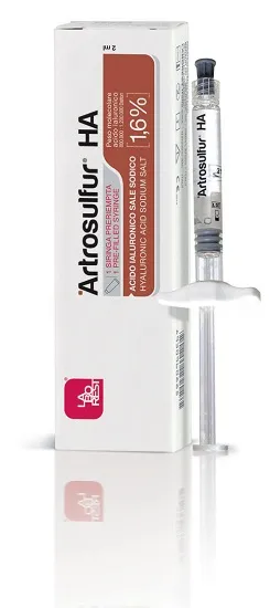 SIRINGA INTRA-ARTICOLARE ARTROSULFUR HA ACIDO IALURONICO 1,6% 2 ML