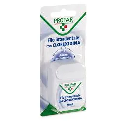 Filo Interdentale Con Clorexidina 50 M Profar