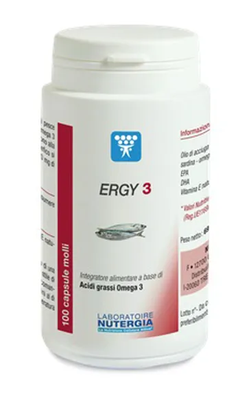 Ergy 3 Omega 3 100 Capsule Molli