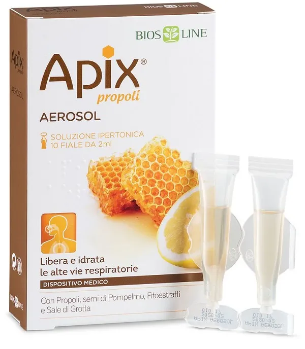 Apix Propoli Aerosol 10 Fiale Monodose X 2 Ml