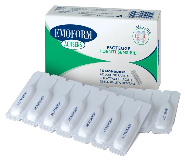 Actisens Gel Emoform 15 Flaconcini 2 Ml