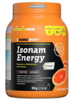 Isonam Energy Orange Polvere 480 G