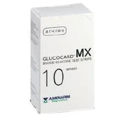 Strisce Misurazione Glicemia Glucocard Mx 10 Pezzi