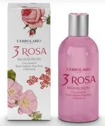 3 Rosa Bagnoschiuma 250 Ml