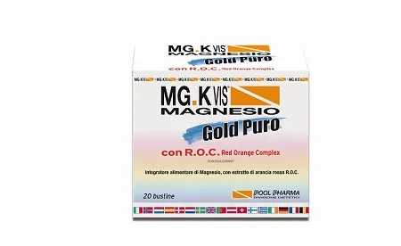 Mgk Vis Magnesio Gold Puro 20 Buste