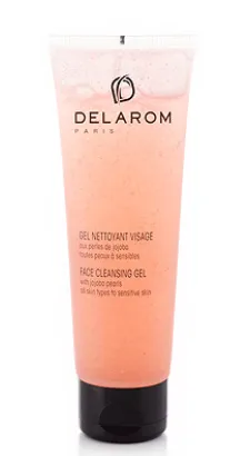 DELAROM GEL NETTOYANT VISAGE ALLE PERLE DI JOJOBA 125 ML