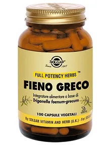 Solgar Fieno Greco 100 Capsule Vegetali