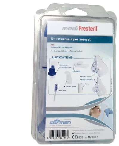 Kit Nebulizzazione Medipresteril Universale