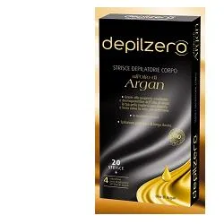 DEPILZERO ARGAN STRISCE DEPILATORIE CORPO 20 PEZZI