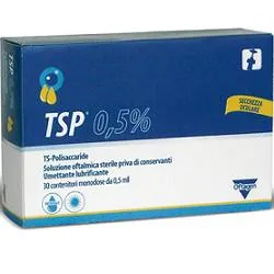 Tsp 0,5% Soluzione Oftalmica Umettante Lubrificante 30 Flaconcini Monodose 0,5 Ml