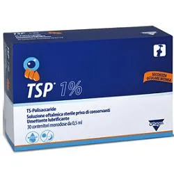 Tsp 1% Soluzione Oftalmica Umettante Lubrificante 30 Flaconcini Monodose 0,5 Ml