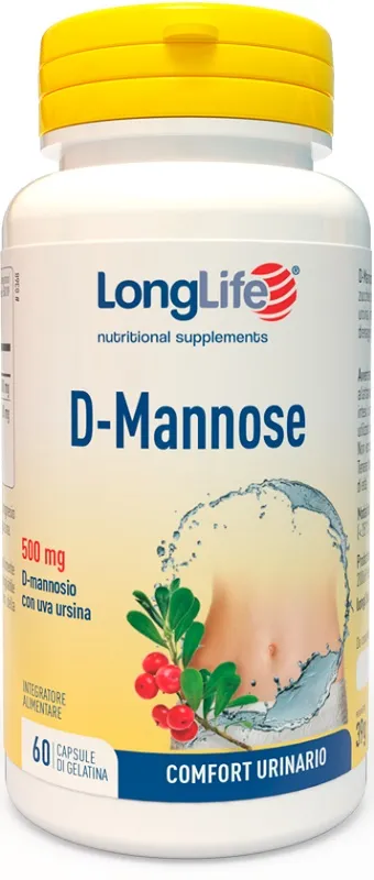 Longlife D-mannose 60 Capsule