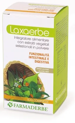 LAXAERBE 100 COMPRESSE 50 G