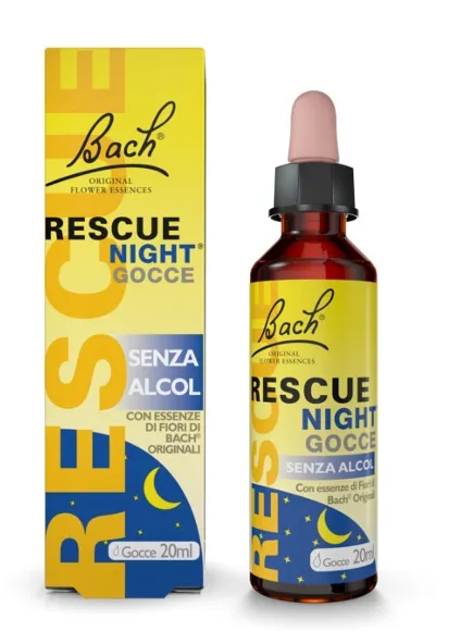 Rescue Original Night Senza Alcol Gocce 20 Ml