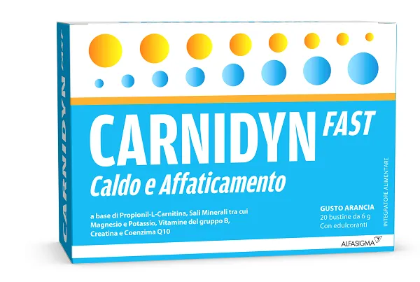 Carnidyn Fast Magnesio/potassio 20 Bustine