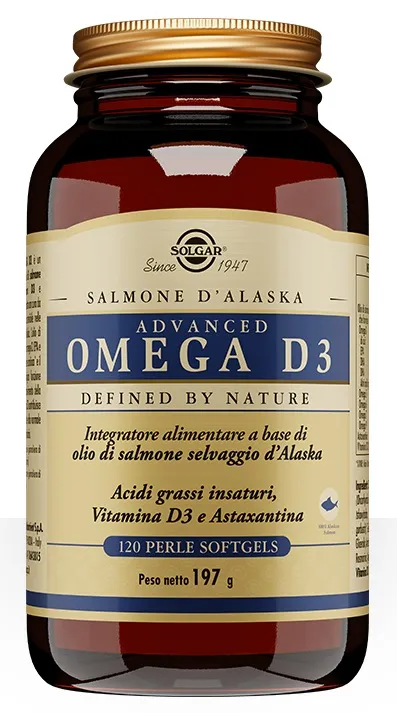 ADVANCED OMEGA D3 120 PERLE SOFTGELS