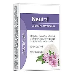 NEUTRAL 20 COMPRESSE MASTICABILI