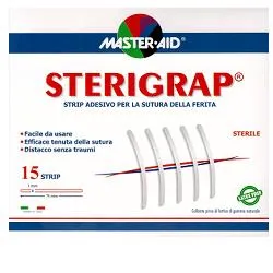 CEROTTO PER SUTURA MASTER-AID STERIGRAP 7,5X0,6 12 PEZZI