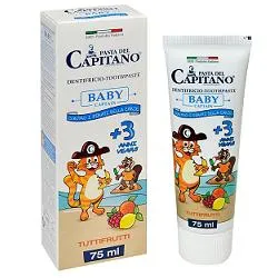 Pasta Capitano Dentifricio Baby T Fru 75 Ml