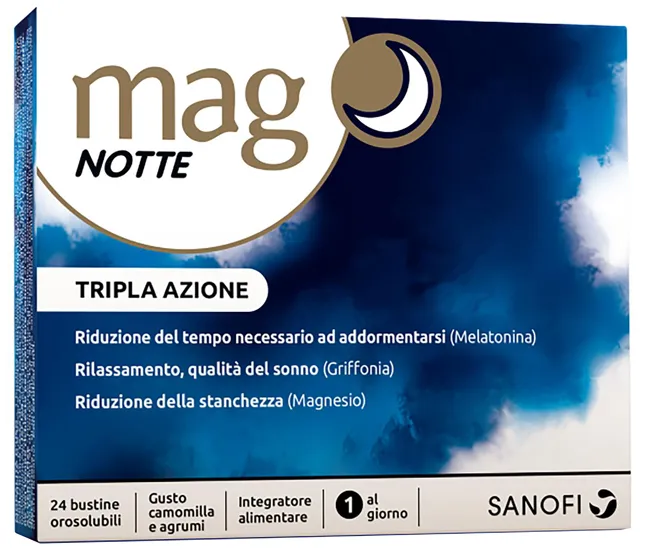 Mag Notte 24 Bustine Orosolubili