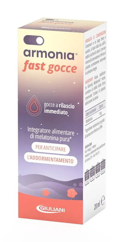 Armonia Fast 1 Mg Melat Gocce 20 Ml