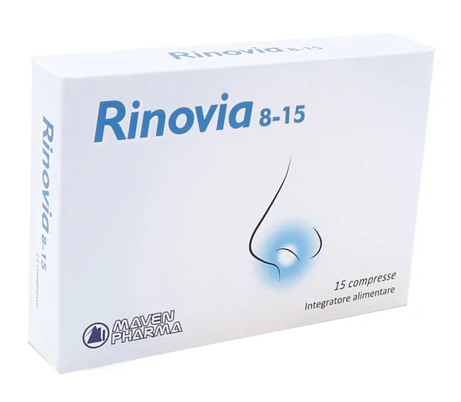 RINOVIA 8-15 15 COMPRESSE