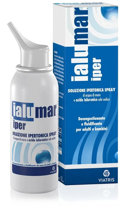 Ialumar Ipertonica Adulti E Bambini Soluzione Nasale 100 Ml